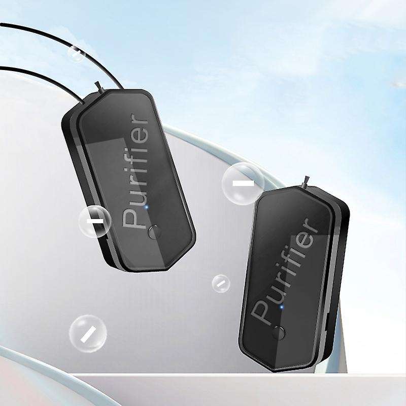 Air Purifier Necklace Air Freshener 100 Million Negative Ions Pink