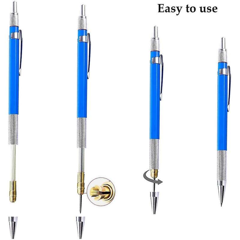 2mm Pencil Set,pen Core and Carbide Scraper Tool, Mechanical Pencil