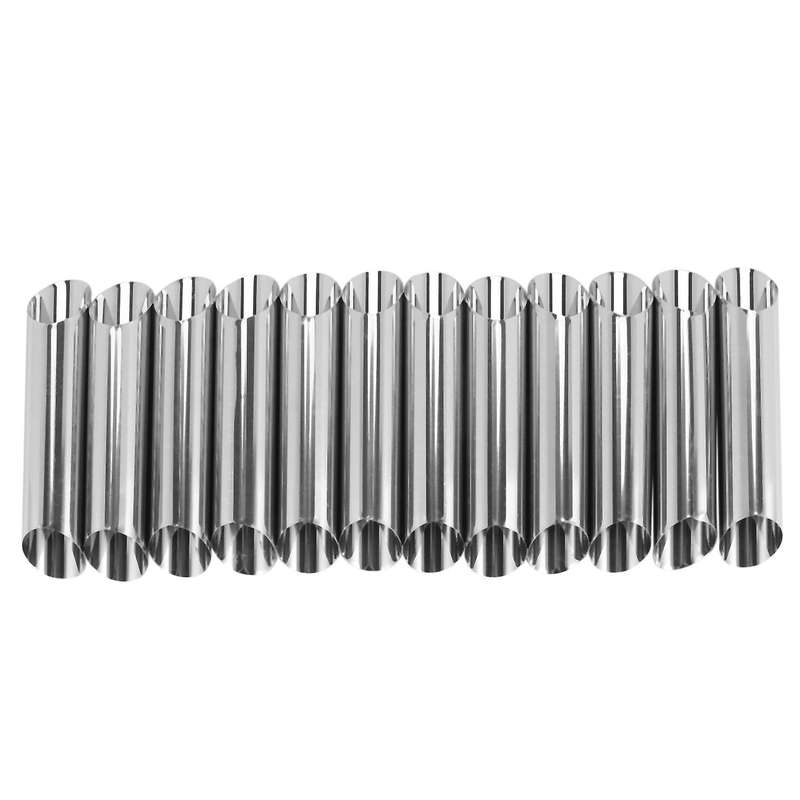 Cream Horn Molds Set Cone Tubular Cream Horn Moulds Baking Mold 24pcs