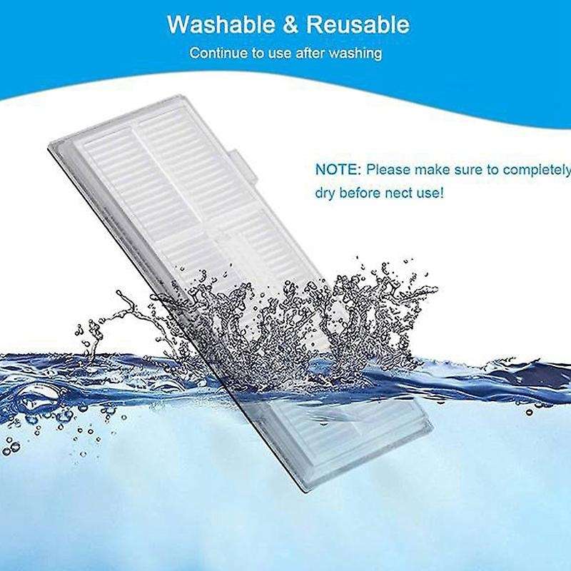10pcs for Roborock S7 T7s Plus Washable Mop Cloth Dust Bag Filter