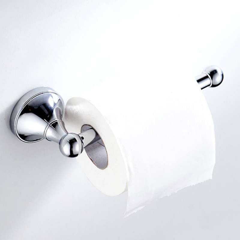 Brass Toilet Roll Holder Creative Wall Mounted Toilet Paper Holder