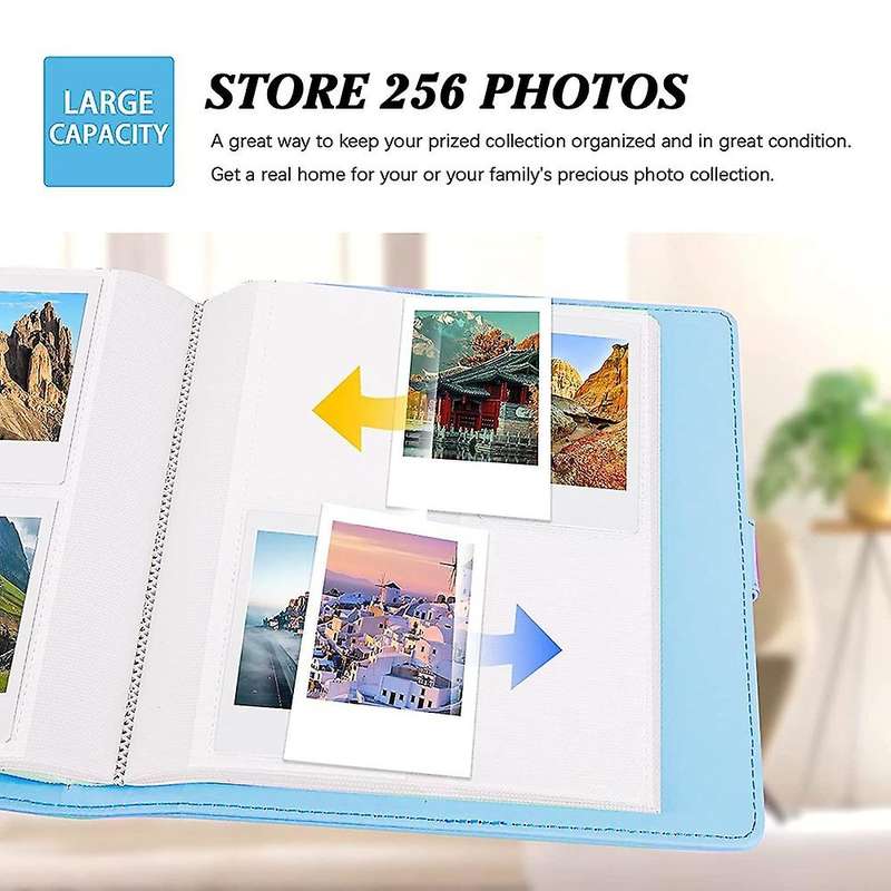 256 Pockets Mini Photo Album- Fits for Fujifilm Instax Mini 11,mini 9
