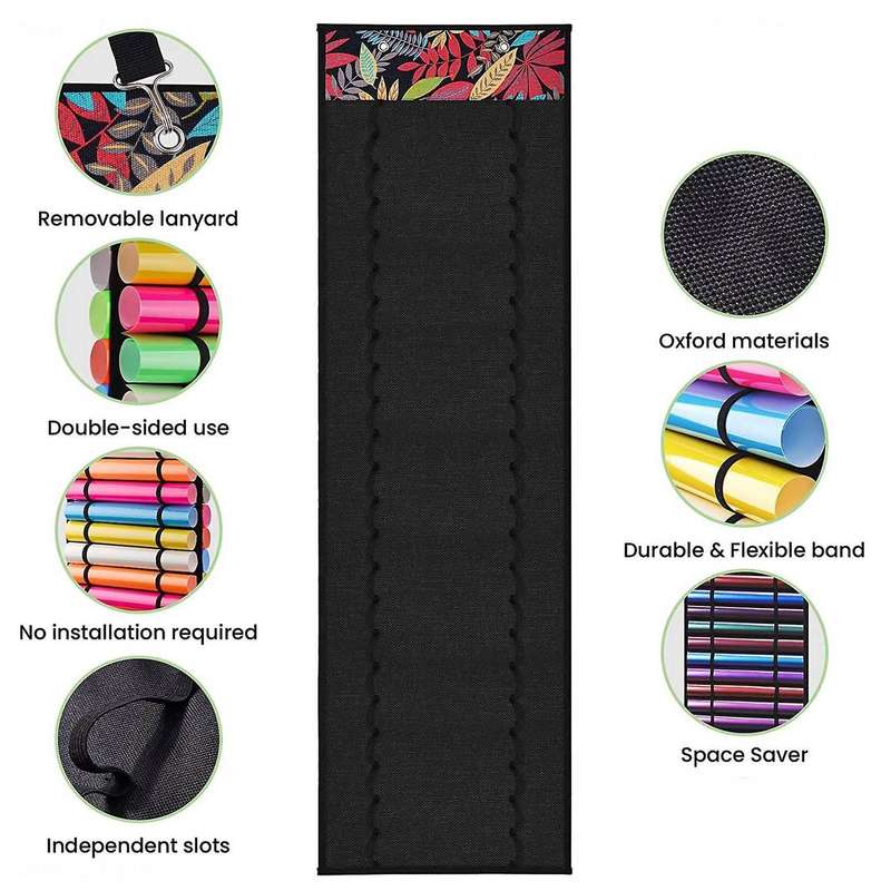 48-compartment Double-sided Wall Mount Storage for Artwork, Crafts