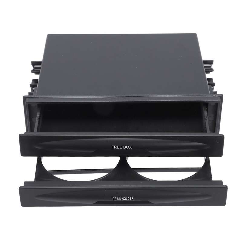 Universal Car Radio Pocket Kit Drink Cup Holder Storage Box