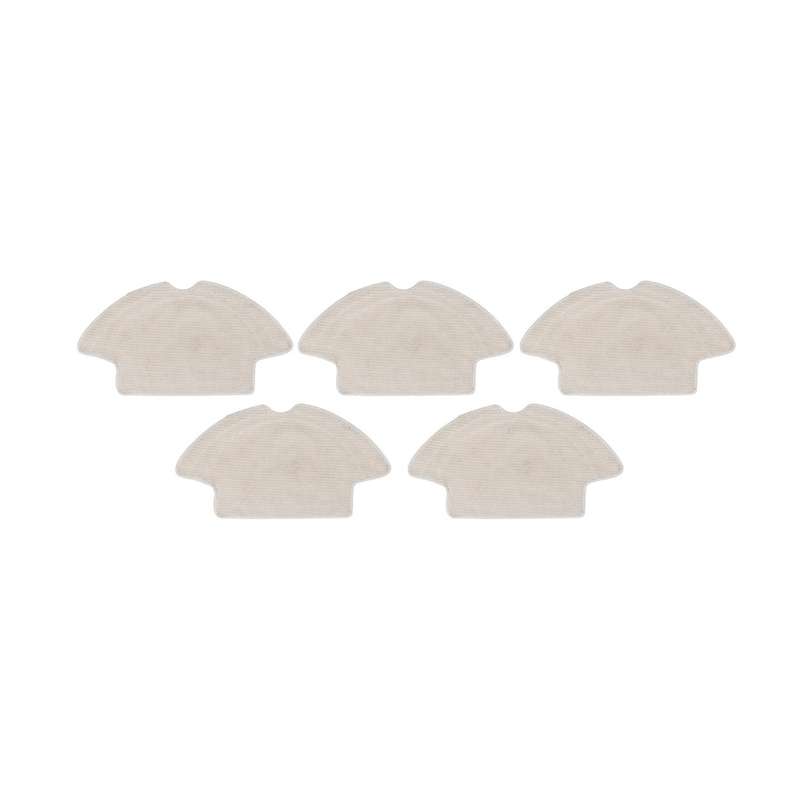 For 360 Robot S6 Sweeping Robot Rag Cleaning Cloth 5 Pieces Mop Cloth