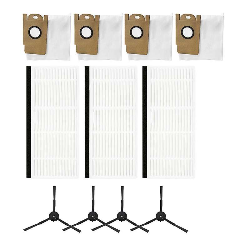 11pcs Replacement Parts for Lydsto R1 Robot Sweeper Side Brush