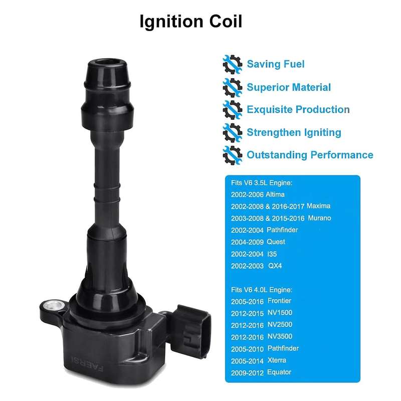 Ignition Coil for Nissan Altima Frontier Maxima Murano Pathfinder