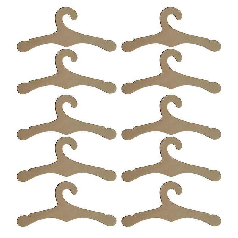 10 Pcs Wooden Baby Clothes Racks Wooden Display for Kid Present