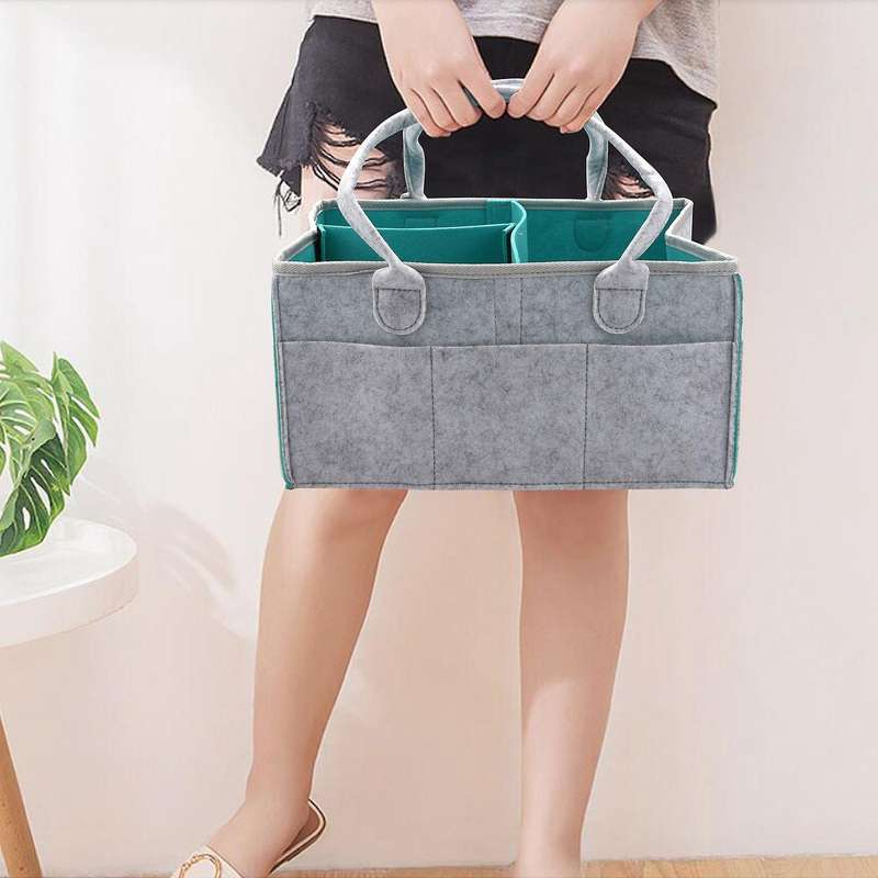 Portable Large Diaper Caddy Tote Baby Diaper Caddy Organizer