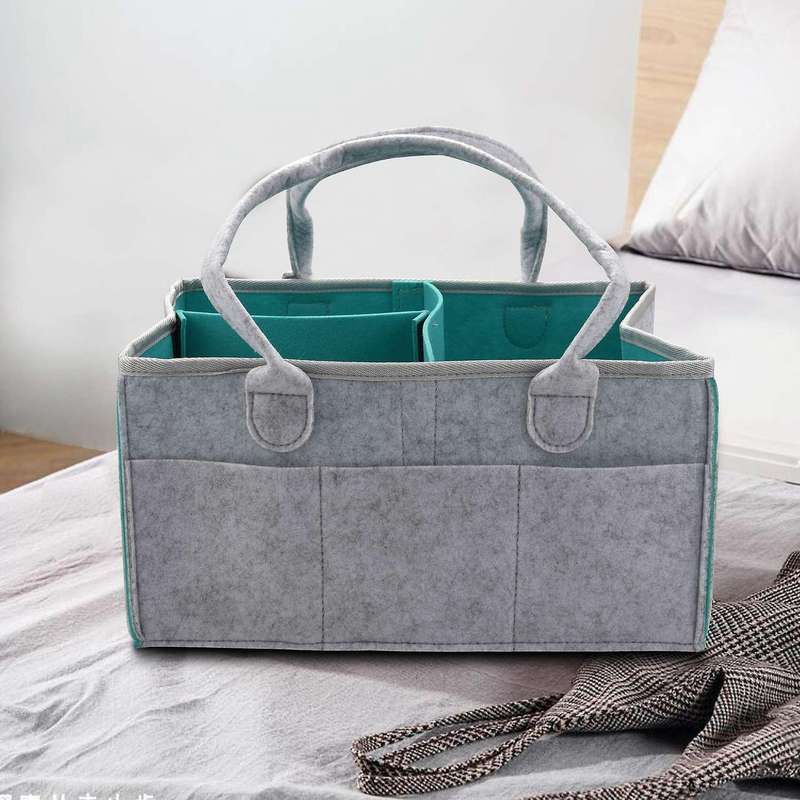 Portable Large Diaper Caddy Tote Baby Diaper Caddy Organizer