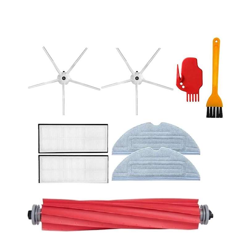 Hepa Filter Main Brush Mopping Cloth Side Brush for Xiaomi Roborock