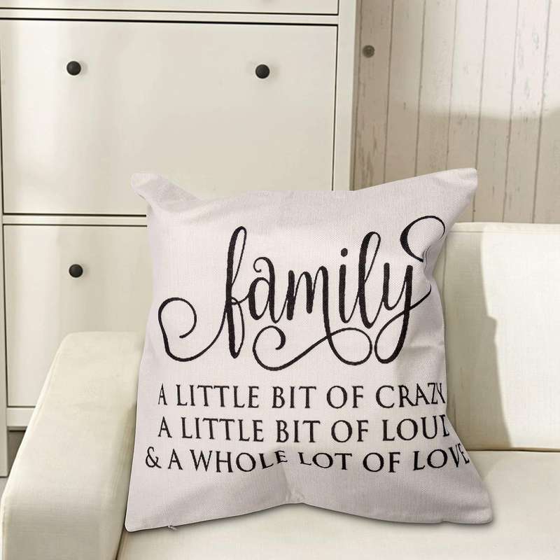 Farmhouse Decoration Pillow Covers for Sofa Couch Porch Decor
