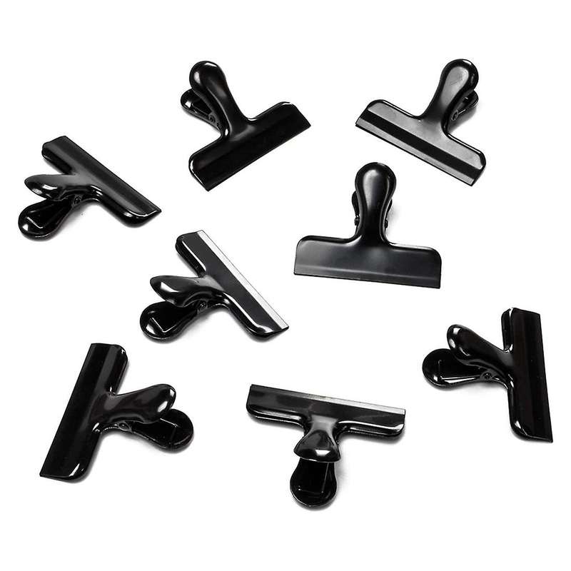 8pcs Bag Clips Heavy Duty Stainless Steel Chip Clips, Food Bags