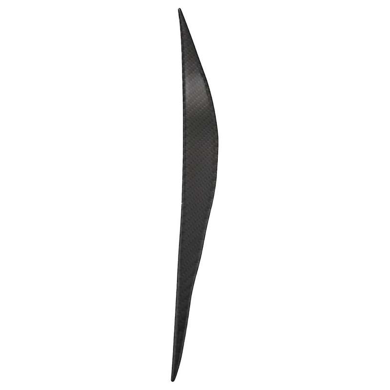 Carbon Fiber Headlight Eyelids Trim, Head Light Eyebrow Cover