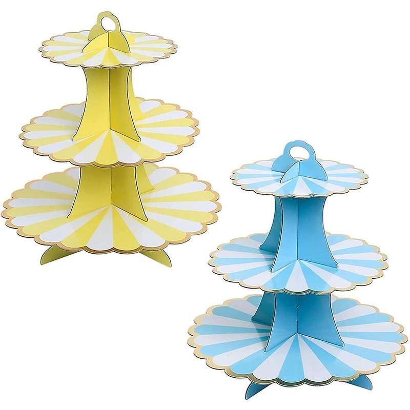 3 Tiers Cake Display Stand, Afternoon Tea Cake Stands