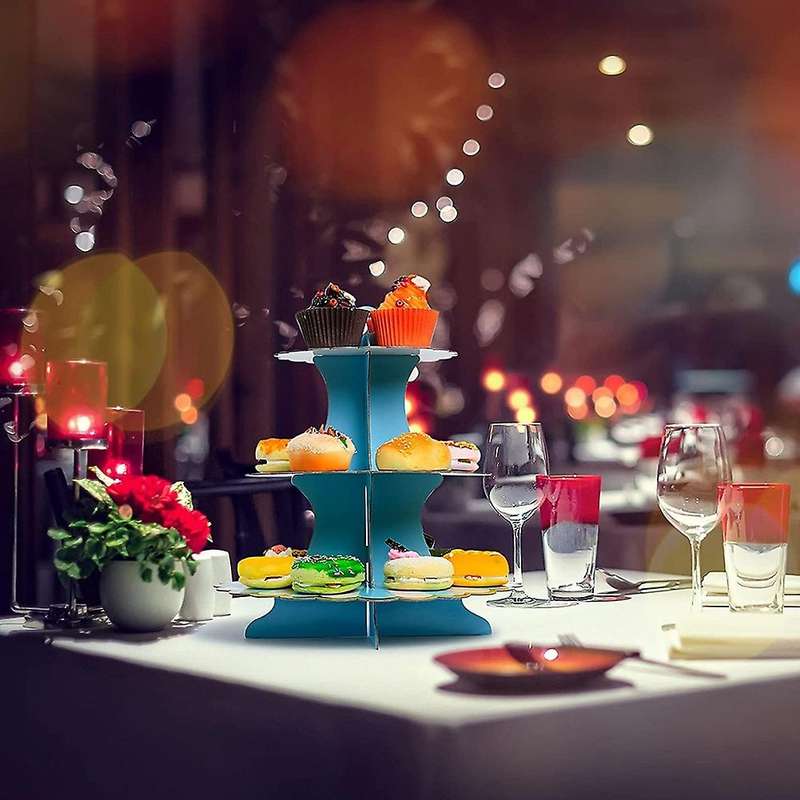 3 Tiers Cake Display Stand, Afternoon Tea Cake Stands