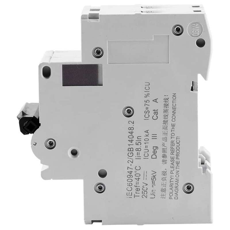 250v Circuit Breaker for Solar Panels Grid System Din Rail Mount(63a)