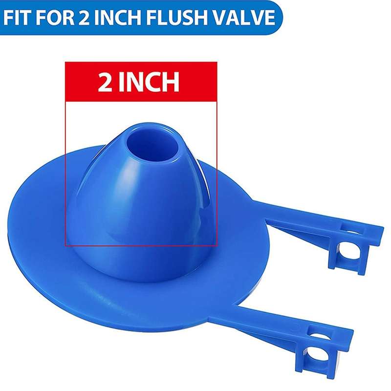 4 Pcs 2 Inch Toilet Stopper Water Saving Flappers with 4 Pcs Chains