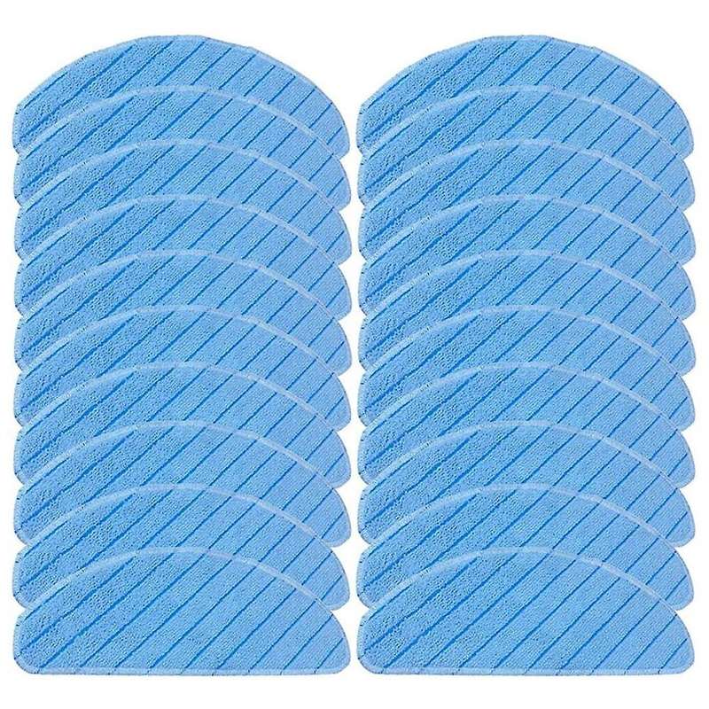 20pcs Mop Cloth for Ecovacs Deebot T8 T9 Aivi T9 Model Vacuum Cleaner