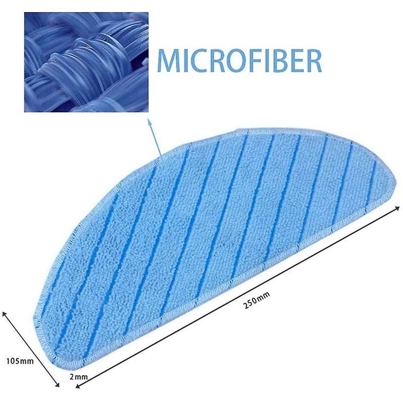 20pcs Mop Cloth for Ecovacs Deebot T8 T9 Aivi T9 Model Vacuum Cleaner