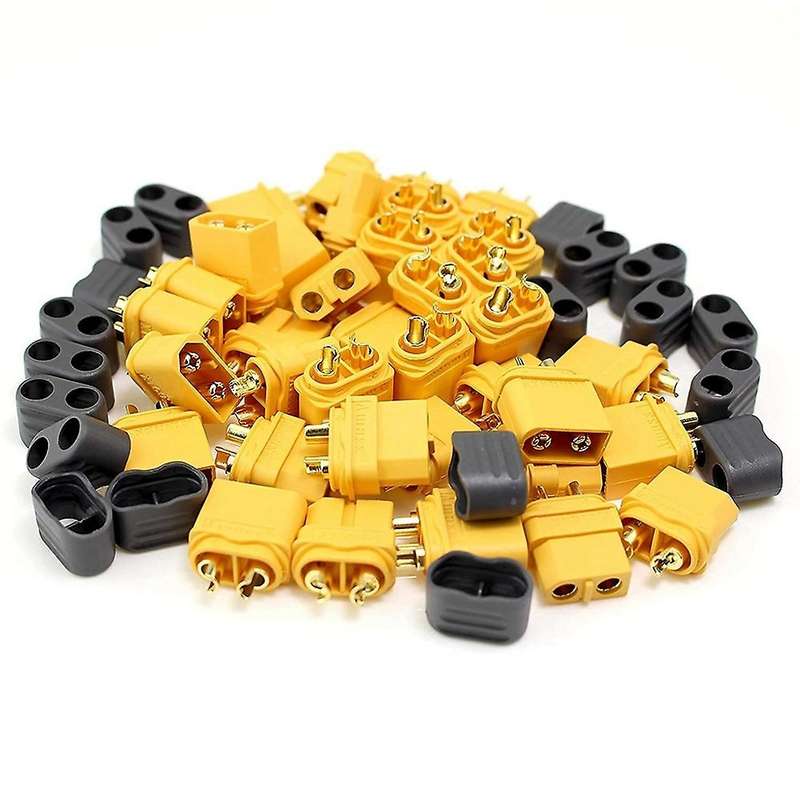 10 Pairs Xt60 Plug Connector Male Female Set, Xt60h Housing Connector
