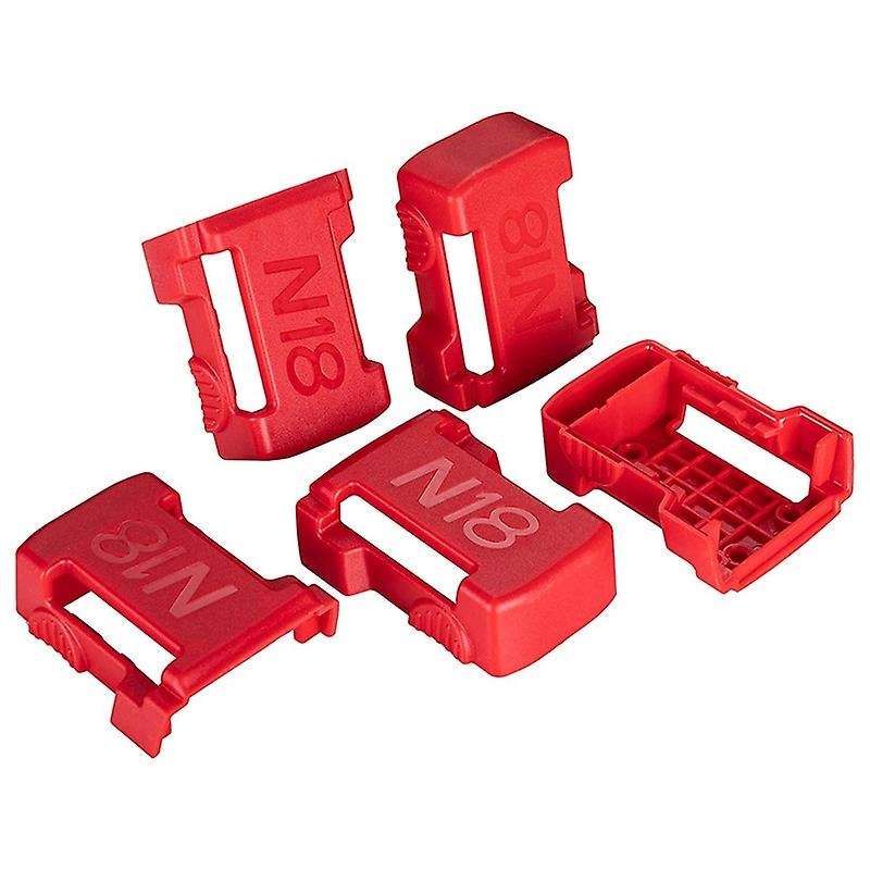 5 Pack Battery Holder for M18 Battery Fit for 48-11-1820 48-11-1850