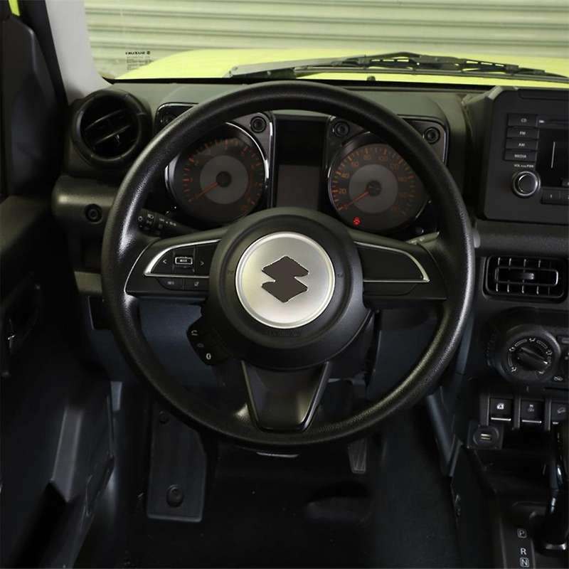 Car Steering Wheel Center Decoration Cover Trim Stickers for Suzuki