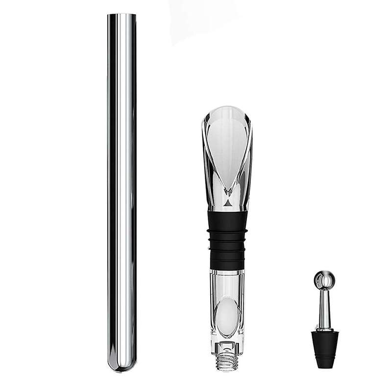 Wine Cooling Stick with Pourer - Perfect Wine Accessory Gift for Wine