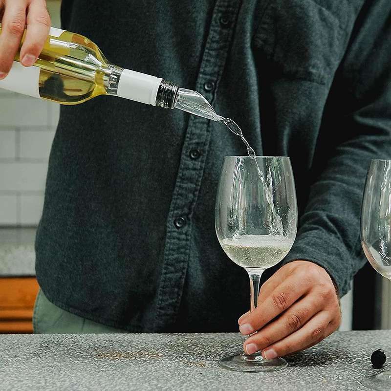 Wine Cooling Stick with Pourer - Perfect Wine Accessory Gift for Wine