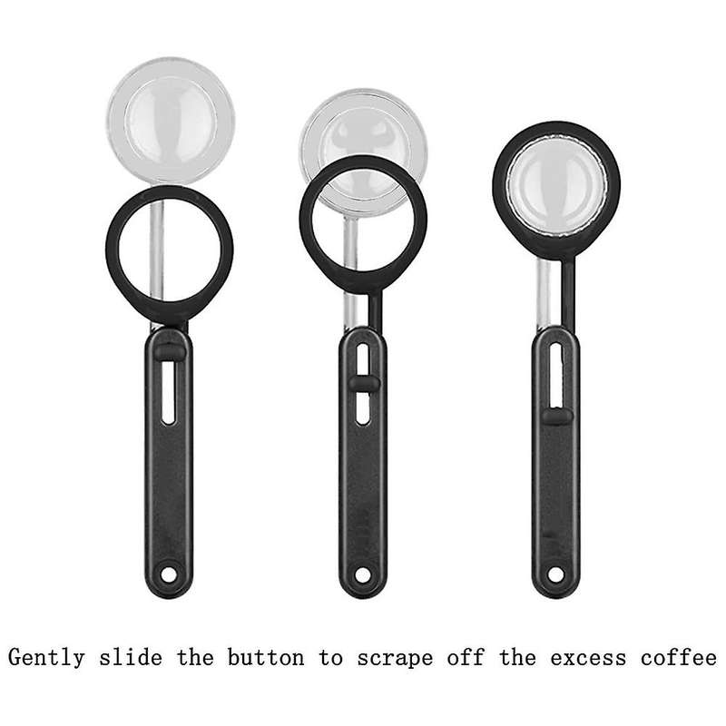 Coffee Measuring Scoop Adjustable Volume Tablespoon Measure A