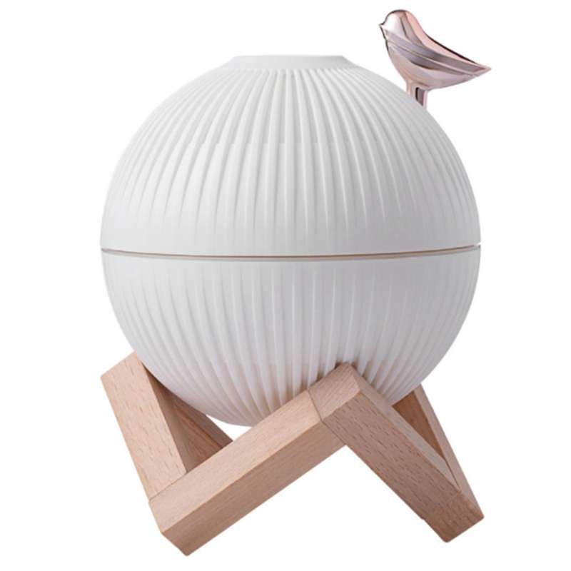 330ml Usb Cool Mist Maker Air Humidifier with Led Lamp for Home Kids