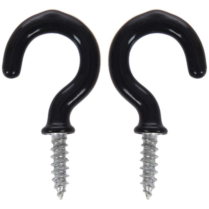 20pcs Double Prong Robe Hooks Coat Hooks Wall Mounted Hook for Home