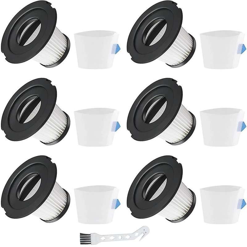 7pcs Hepa Filter Vacuum Replacement Filters for Moosoo K17
