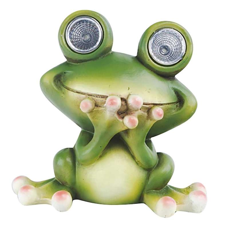Garden Solar Lights Decor Frog Garden Lights for Walkway Pathway A