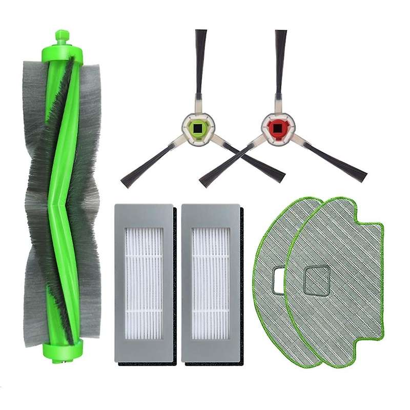 Main Brush Hepa Filter Mop Cloths Rag for Irobot Roomba Combo R113840
