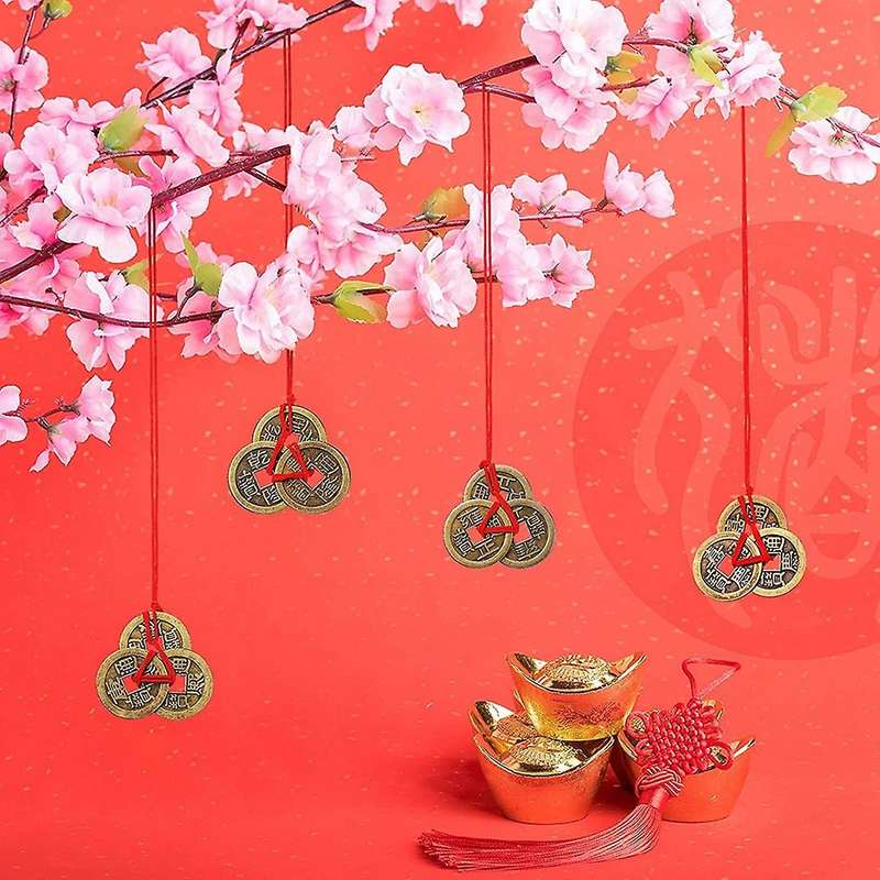 40pcs Chinese Fortune Coins Feng Shui Coins I-ching Coins