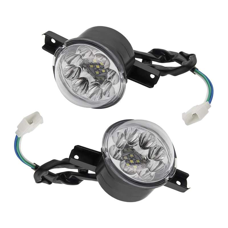 2pcs 12v Led Atv Front Headlight 125cc 150cc 250cc 300cc Headlights