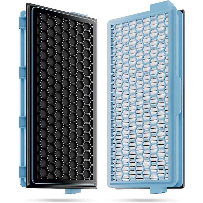 2x Hepa Filters for Miele Vacuum Filters Compact C1-c2
