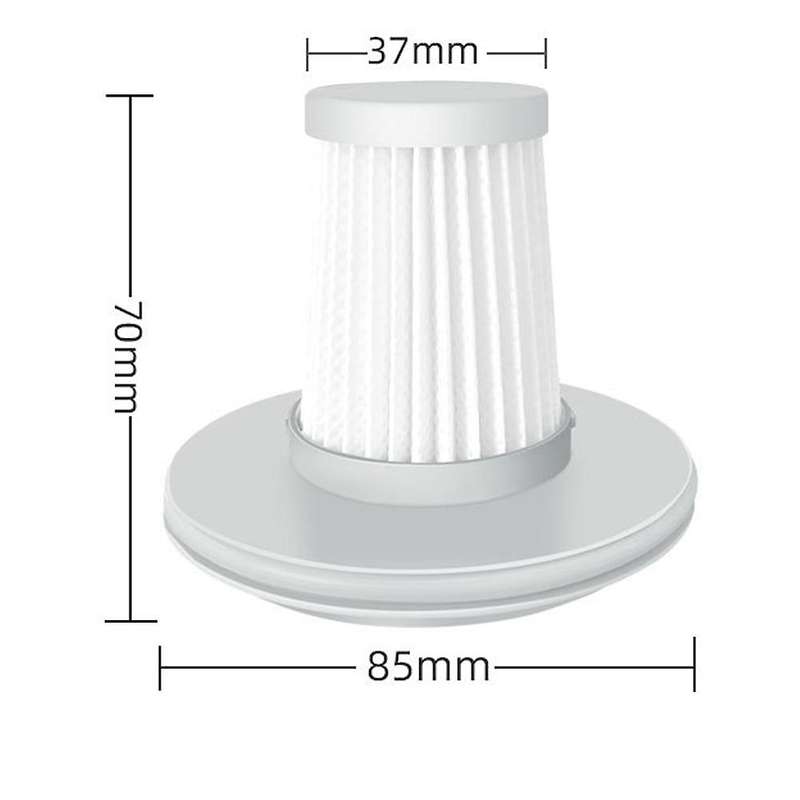 4pcs Hepa Filter for Xiaomi Wireless Mite Eliminator Mjcmy01dy Parts