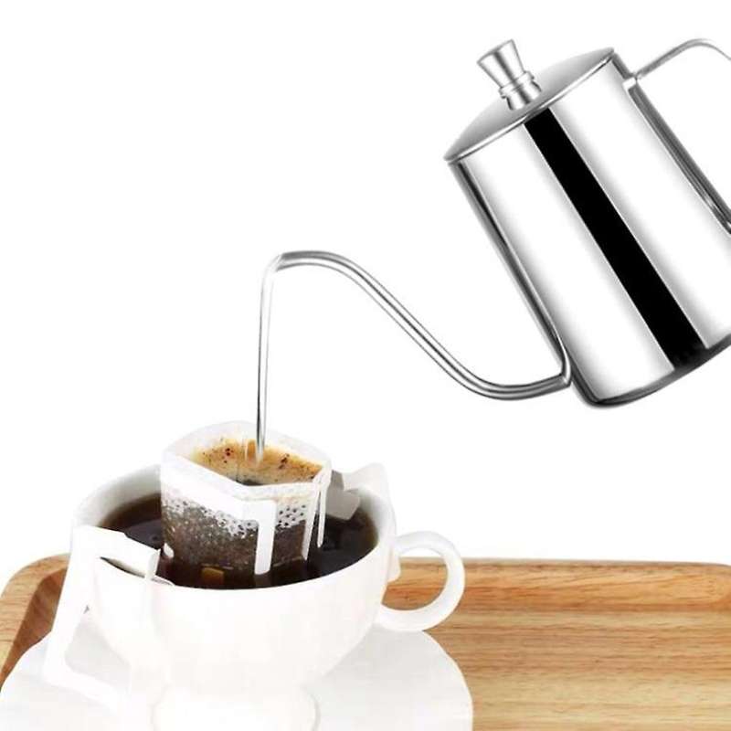 350ml Stainless Steel Long Narrow Spout Coffee Pot Gooseneck Kettle