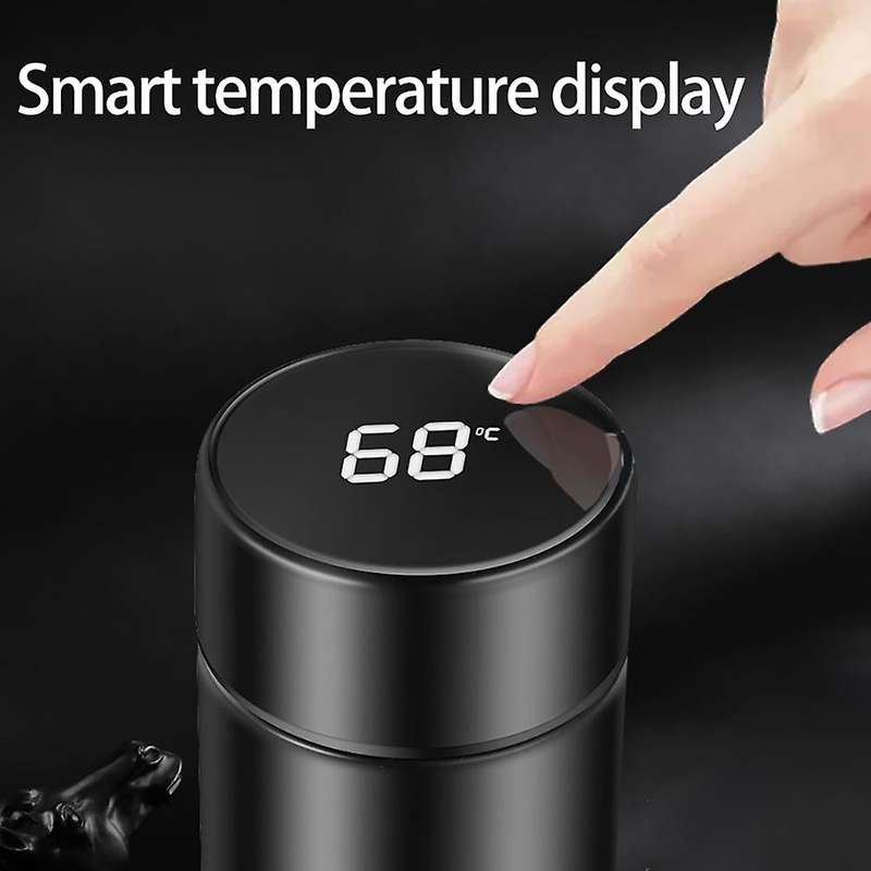 500ml Led Digital Temperature Display Intelligent Thermal Mug