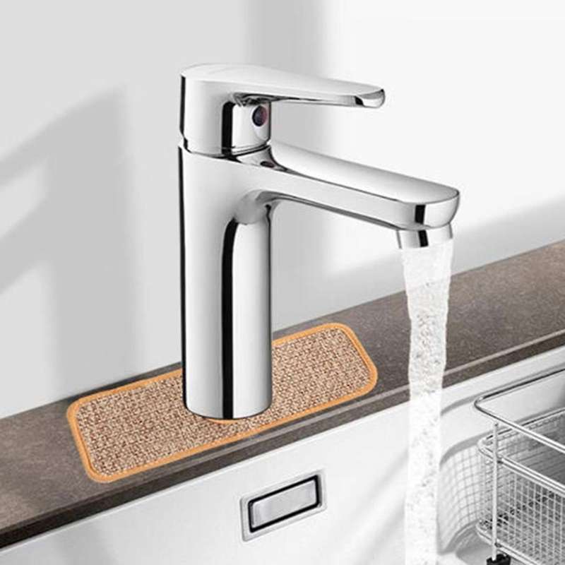 4pcs Faucet Absorbent Mat Faucet Wraparound Absorbent Mat B