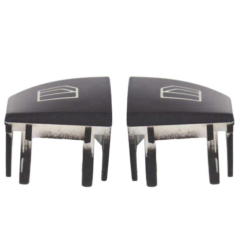4pcs Driver Window Switch Button Covers for Mercedes Benz