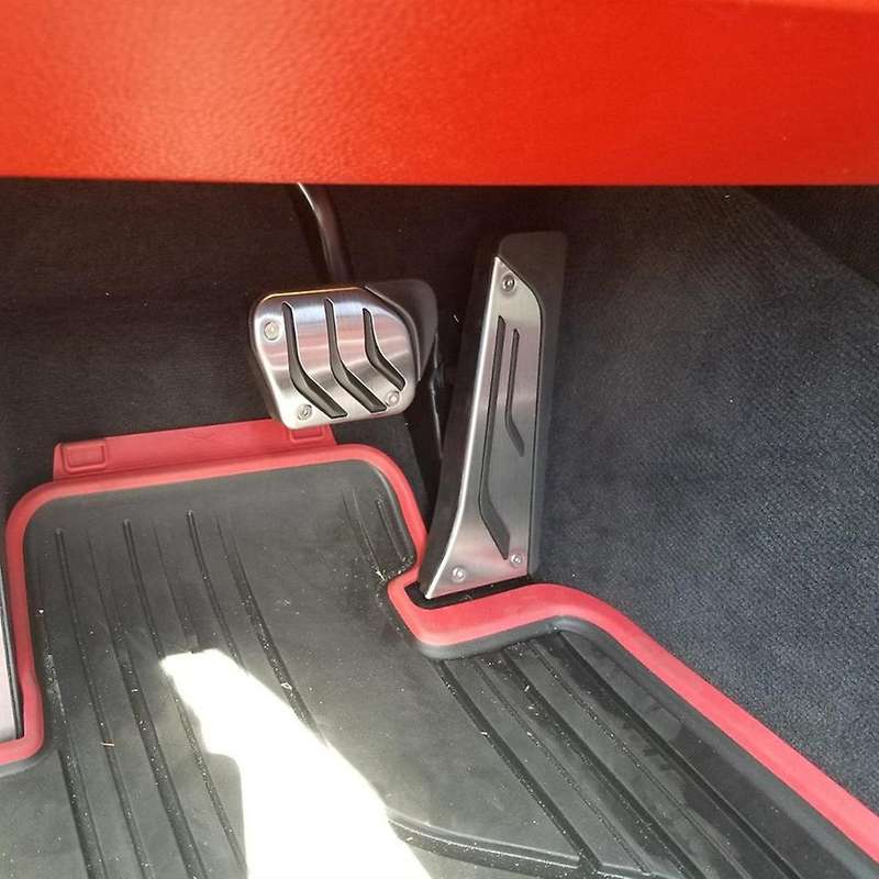 Foot Gas Accelerator Brake Pedal Pad Cover Fit for Bmw 2pcs