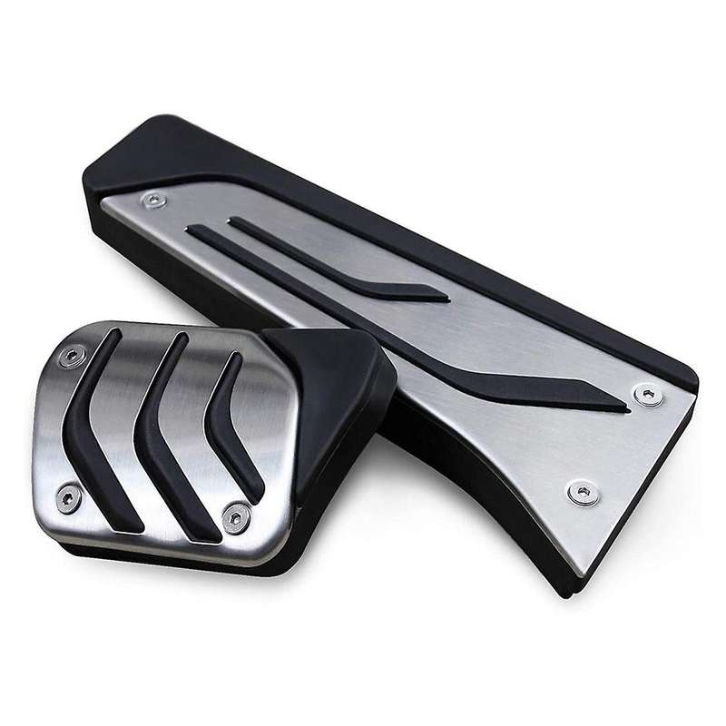 Foot Gas Accelerator Brake Pedal Pad Cover Fit for Bmw 2pcs