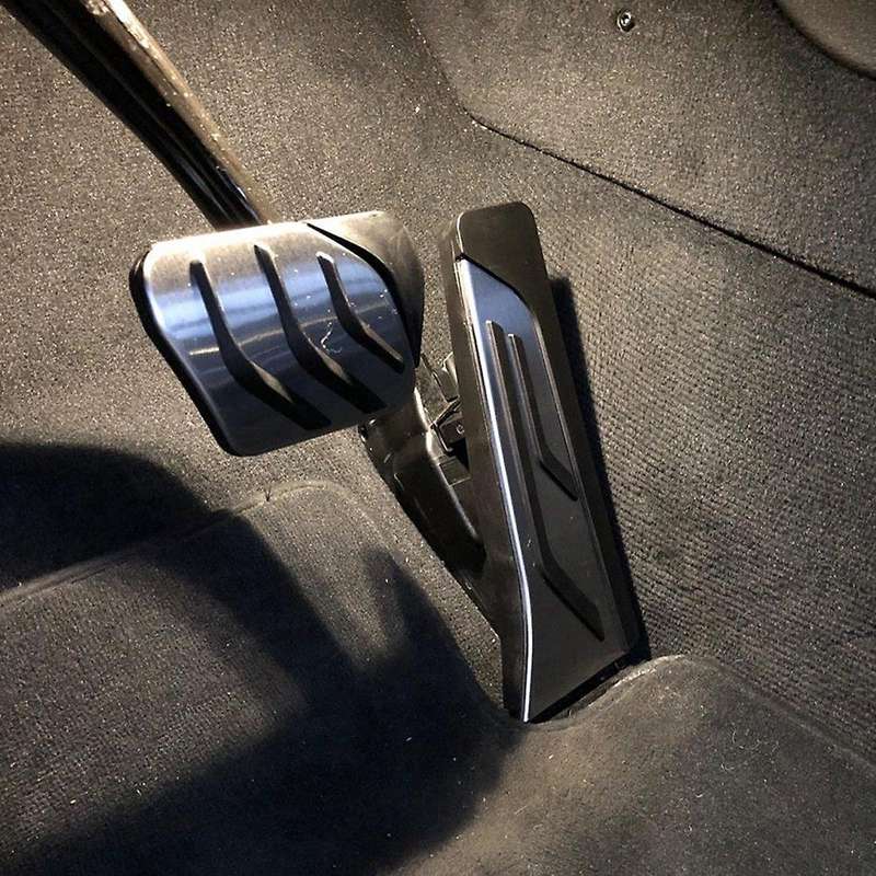 Foot Gas Accelerator Brake Pedal Pad Cover Fit for Bmw 2pcs