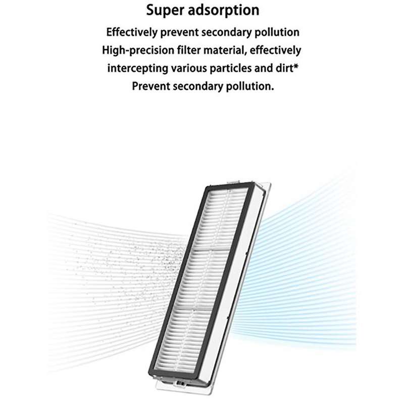 For Dreame Bot Z10 Pro L10+ Hepa Filter Side Main Brush Mop Cloths