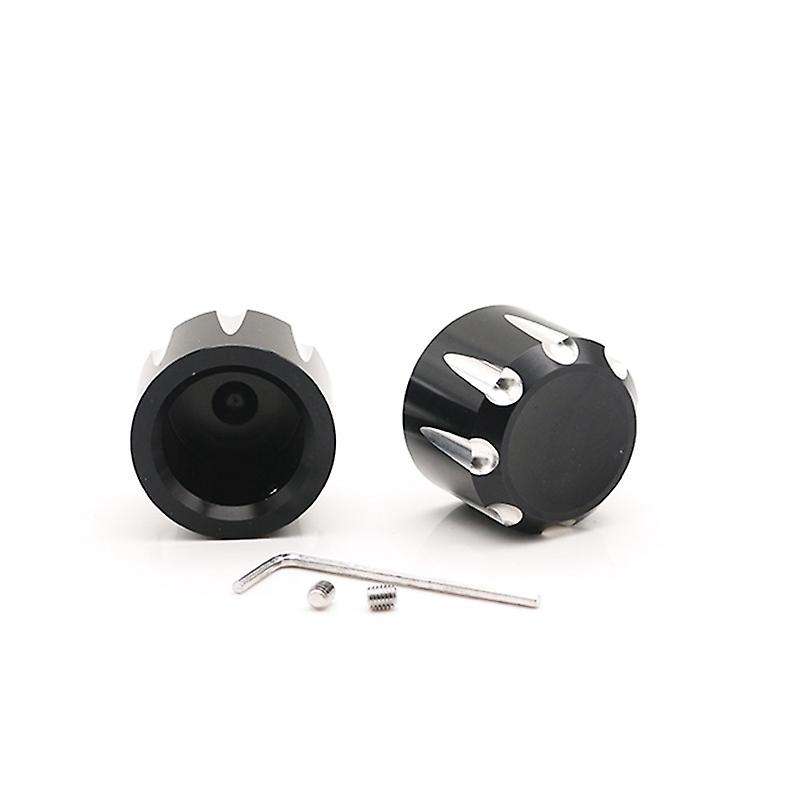 Front Axle Cap Nut Cover for Harley Electra Glide Sportster Dyna