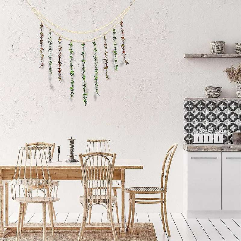 Hanging Eucalyptus Boho Decor Diy Photo Storage Wall Hanging Decor
