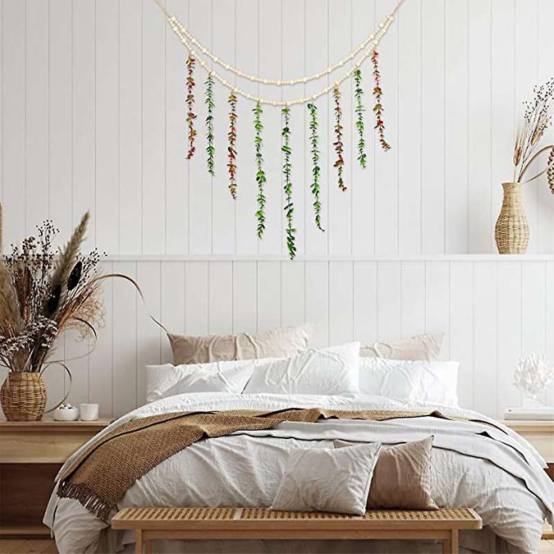 Hanging Eucalyptus Boho Decor Diy Photo Storage Wall Hanging Decor